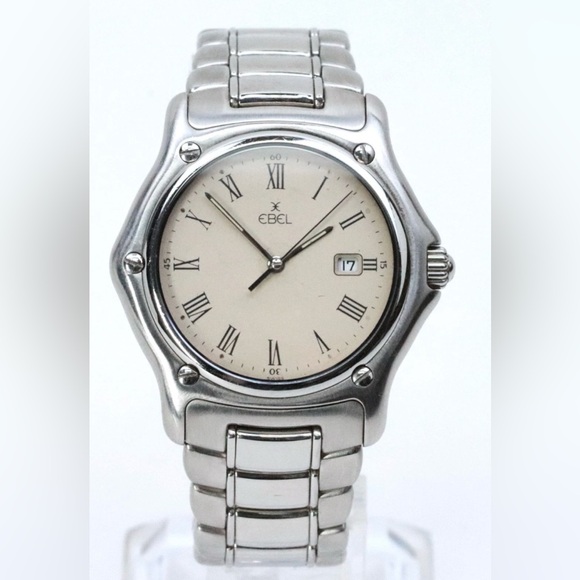 Men's EBEL 1911 Classics Stainless Steel Watch